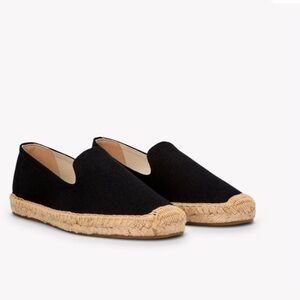Soludos Black Espadrille Flats